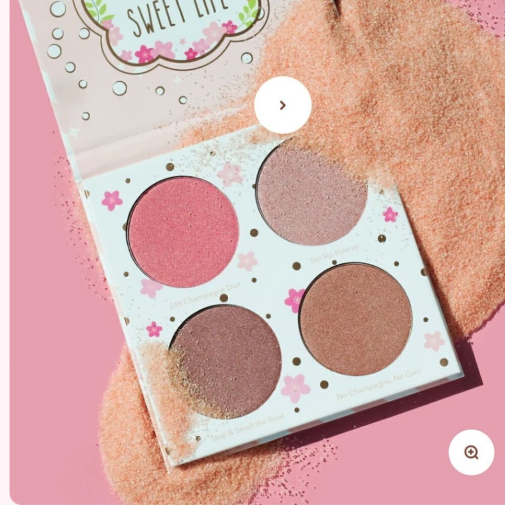 Beauty Bakerie Cotton Candy Champagne Blush Palette New sealed.